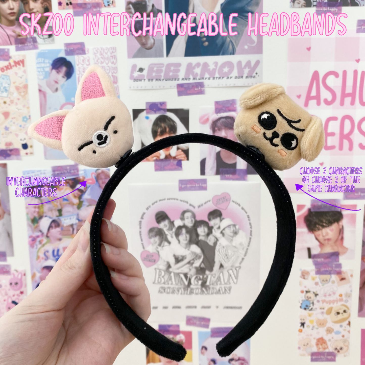 Interchangeable Headband