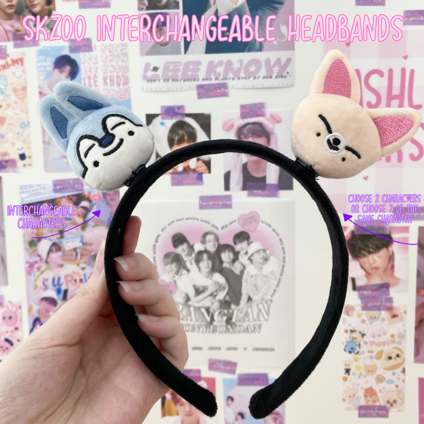 Interchangeable Headband