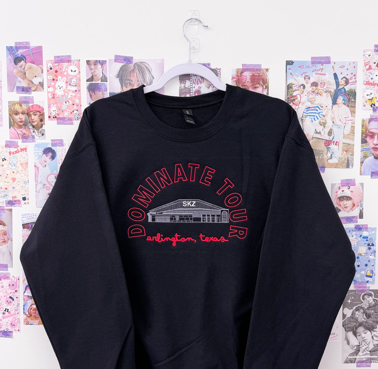 Dominate Stadium Embroidered Crewneck Sweatshirt