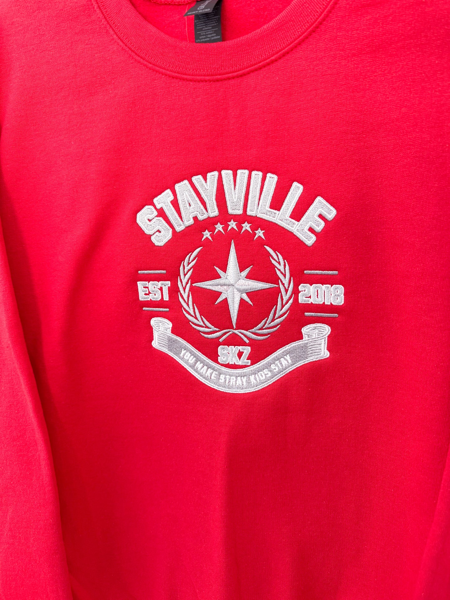 Stayville Embroidered Crewneck Sweatshirt