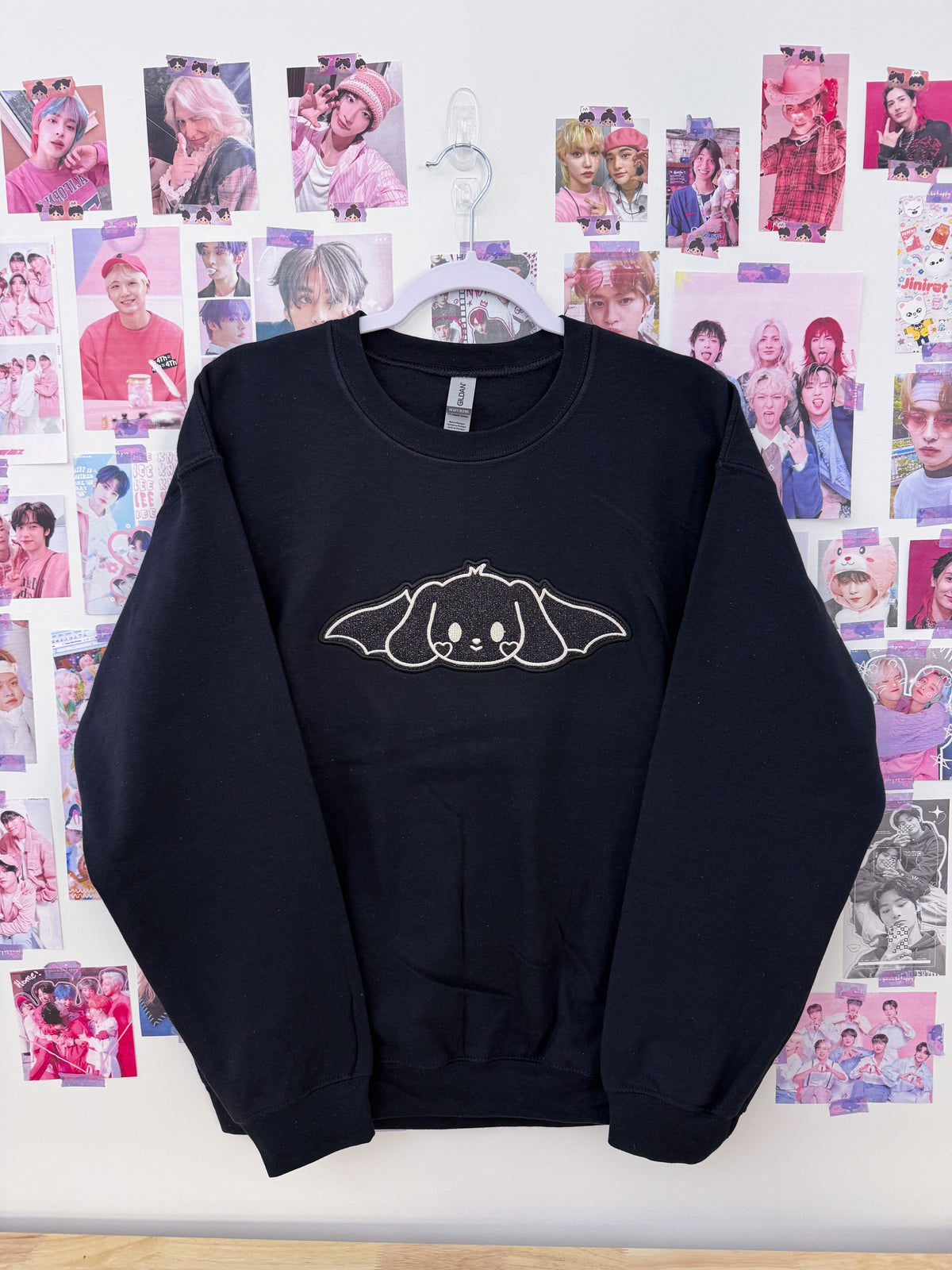 Bat-Teez Embroidered Crewneck Sweatshirt