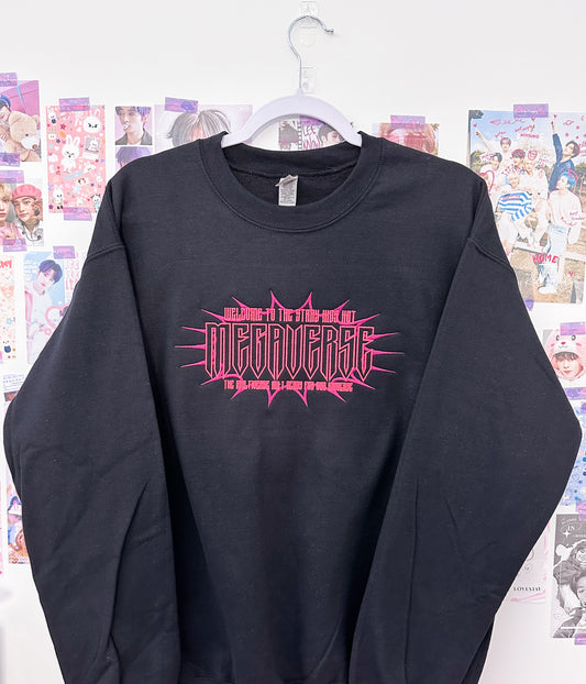 Megaverse Embroidered Crewneck Sweatshirt