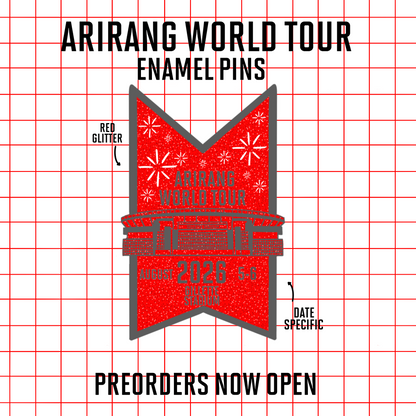 PREORDER READ DESCRIPTION* World Tour 2026 Enamel Pins