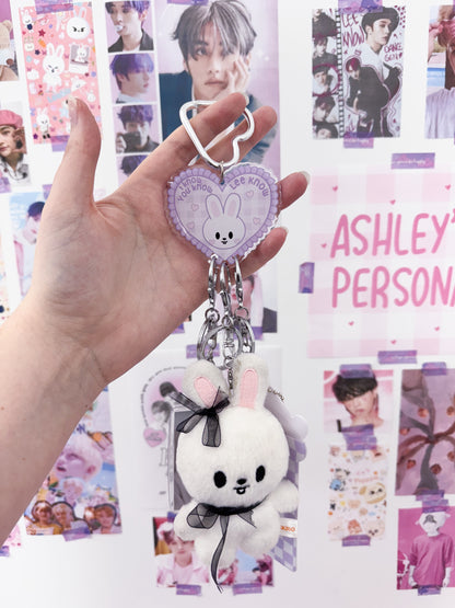 Skz Memes Acrylic Keychain Holders (KEYCHAIN ONLY NO PLUSHIES)