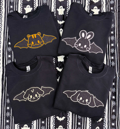Bat-Teez Embroidered Crewneck Sweatshirt