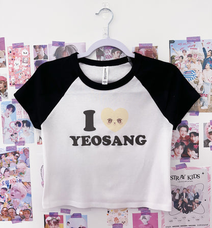 I Heart Best-Teez Cropped Baby Tee