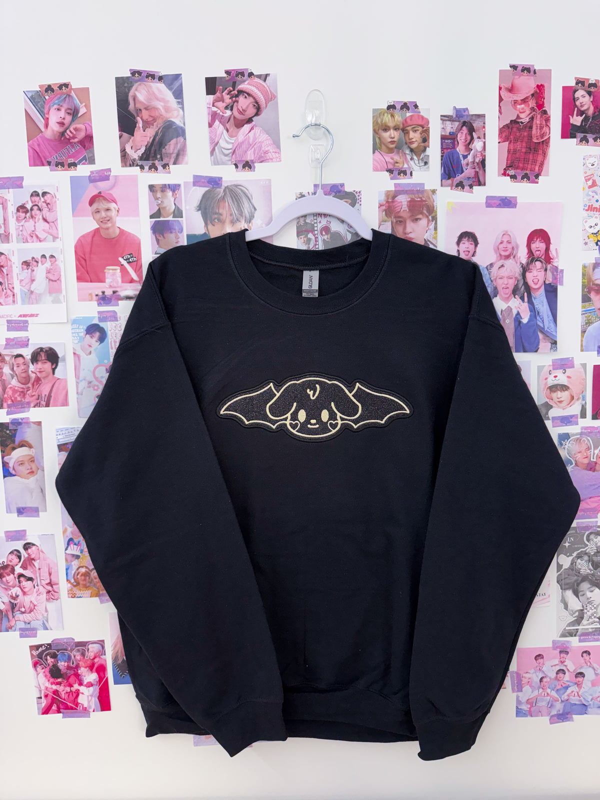 Bat-Teez Embroidered Crewneck Sweatshirt