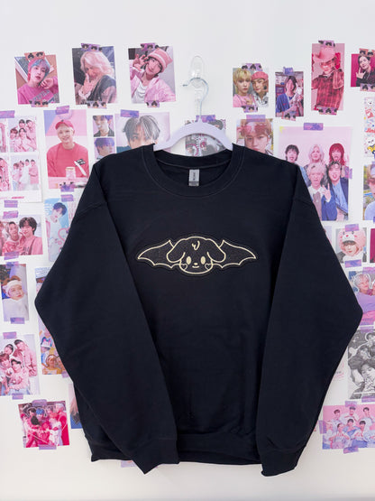 Bat-Teez Embroidered Crewneck Sweatshirt