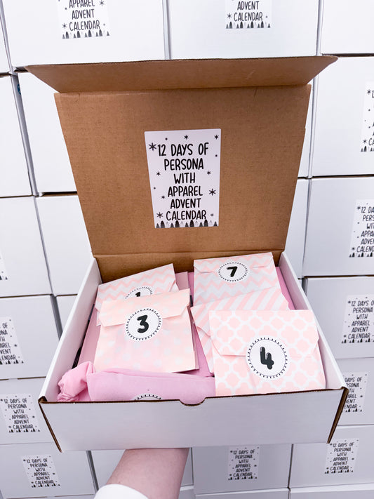 12 Days of Persona with apparel Multi Group Advent Box WITH Apparel