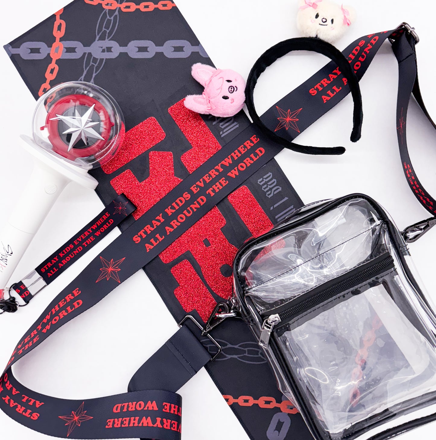 PREORDER READ DESCRIPTION* SKZ Stadium Tour Crossbody STRAP ONLY