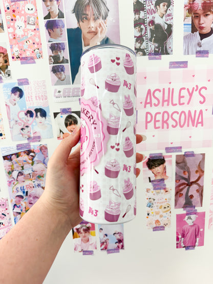 Pipi's Bakery Metal Tumbler With Straw (Copy)