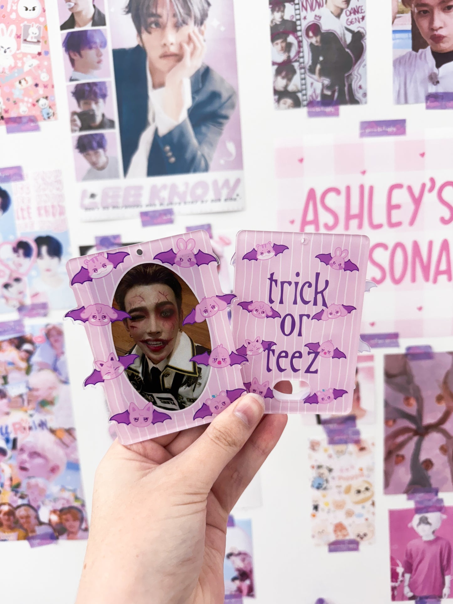 Trick Or Teez Acylic Photocard Holder