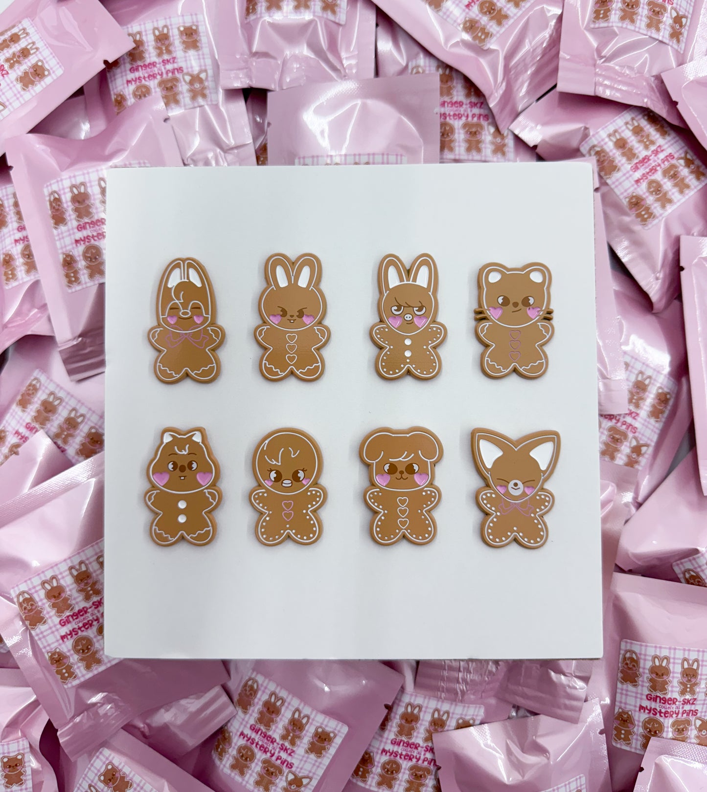 Ginger-Skz Mystery Pins