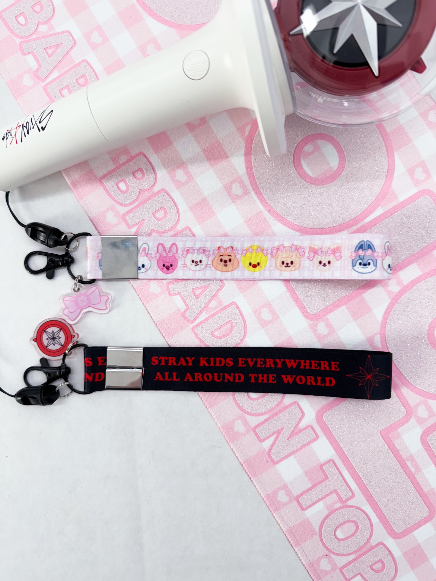 SKZ All Around the World Lightstick straps