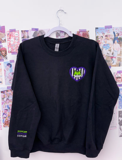 BeetleGrami Embroidered Crewneck Sweatshirt