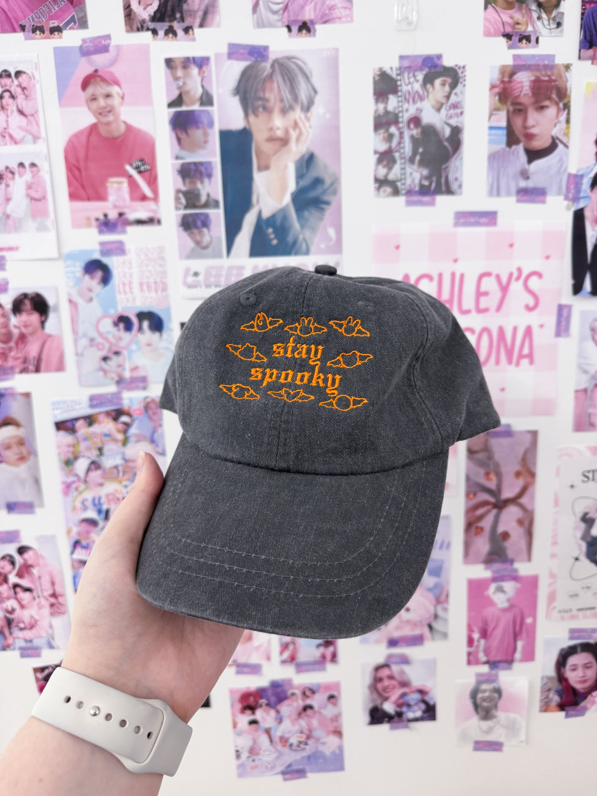 Stay Spooky Embroidered Hat