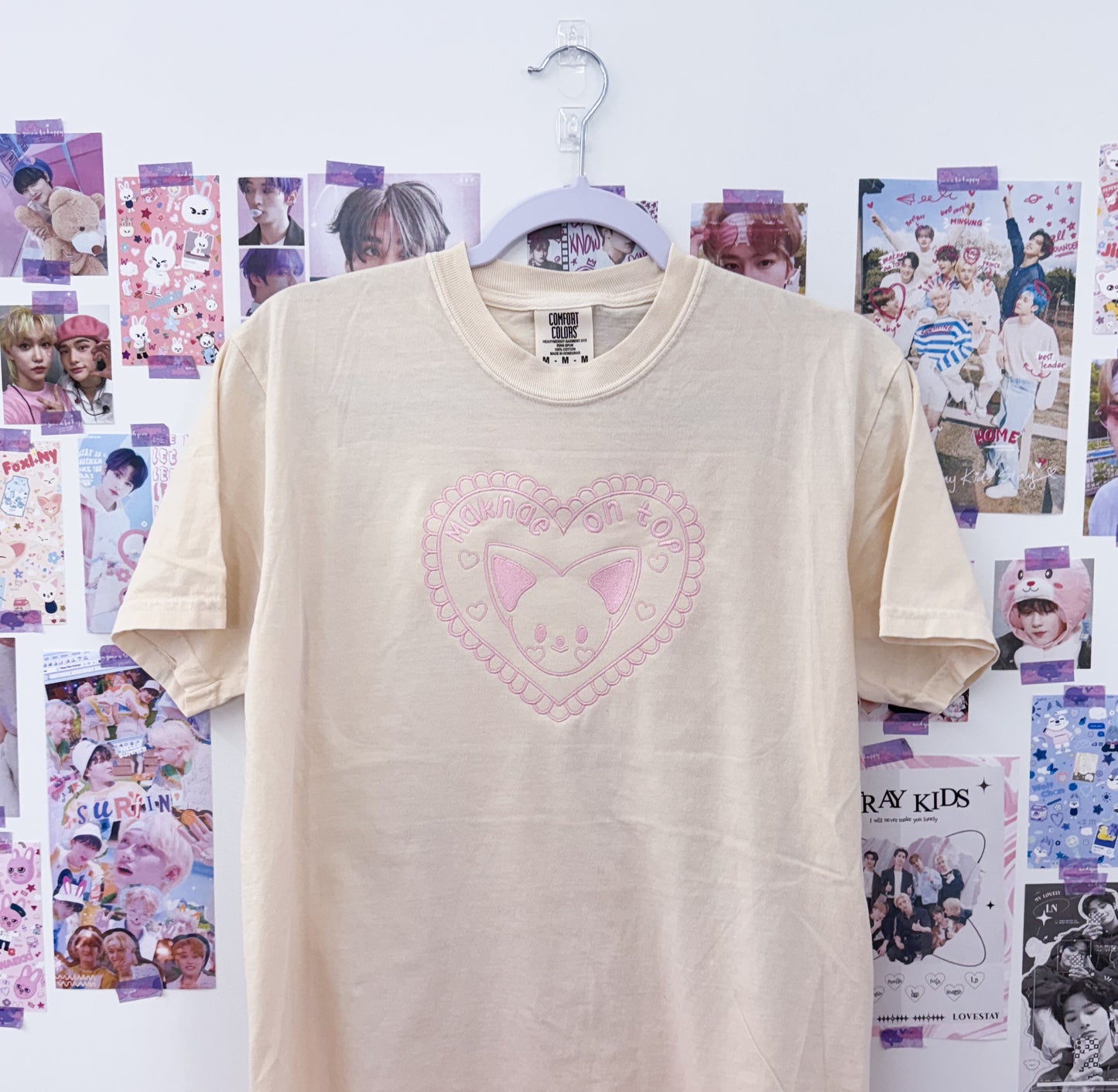 Skz Memes Embroidered Tshirt