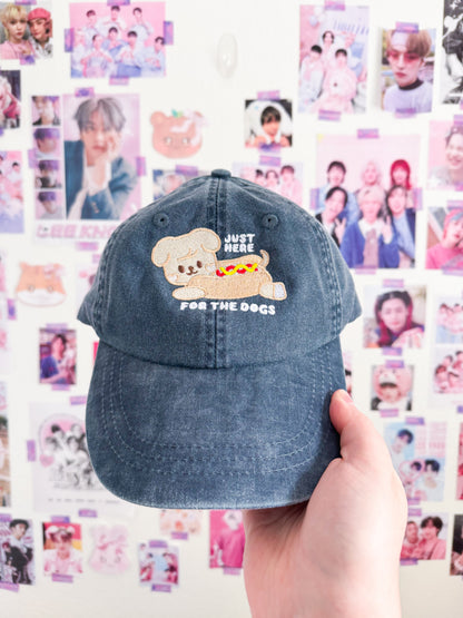 Puppy Hot Dog Embroidered Hat