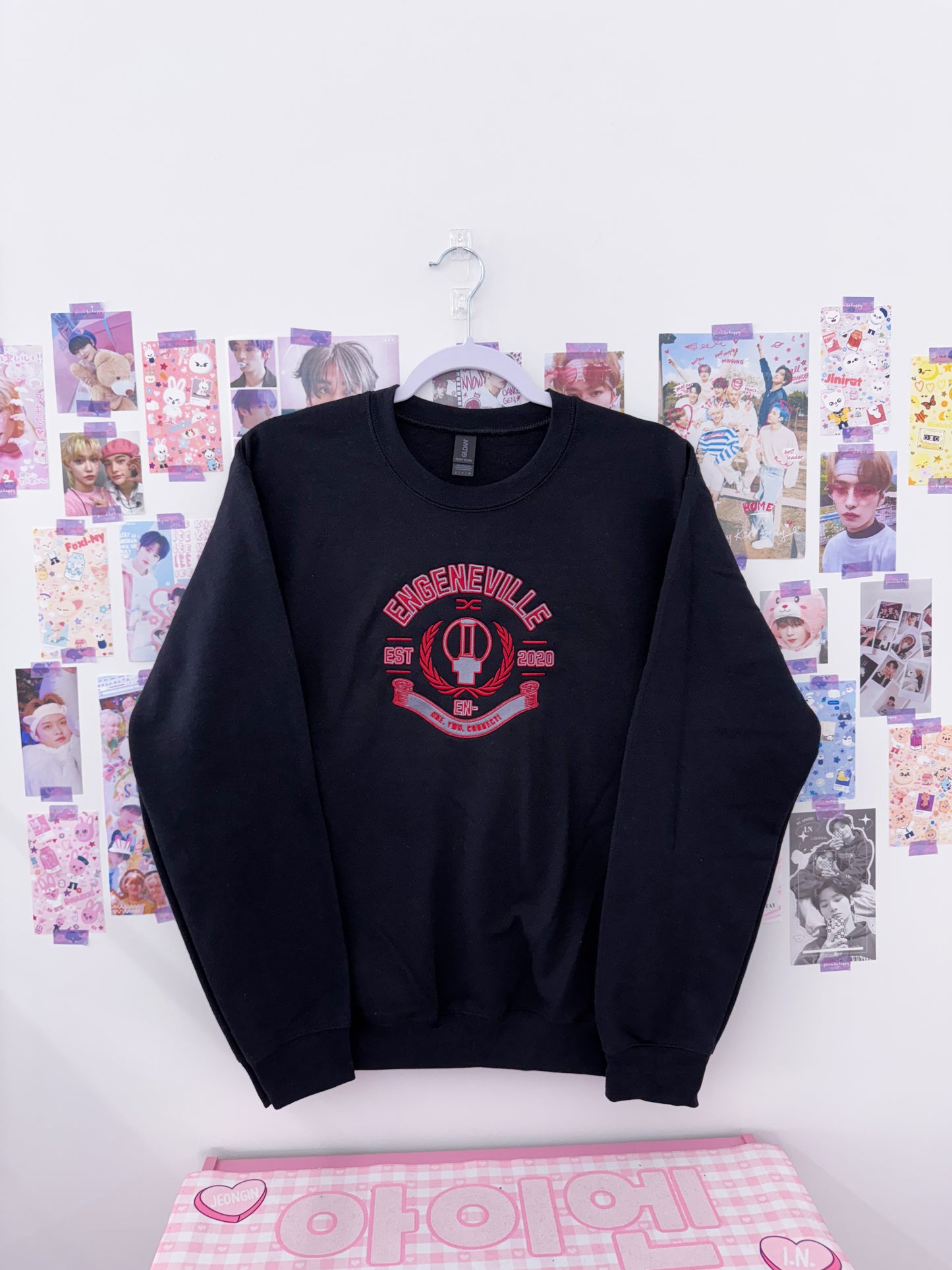 Engeneville Embroidered Crewneck Sweatshirt