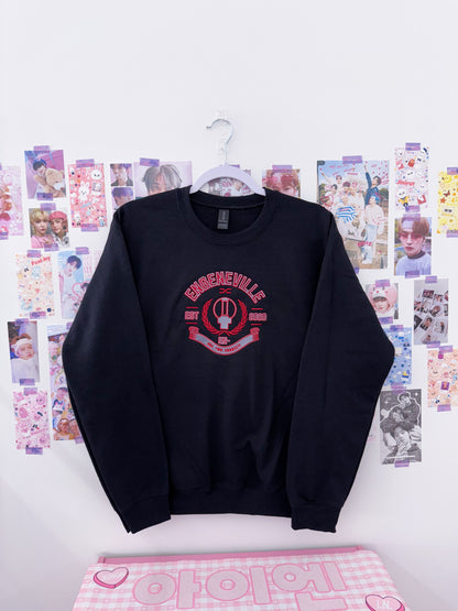 Engeneville Embroidered Crewneck Sweatshirt