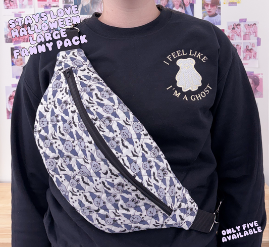SNEAK PEEK LIMITED Stays love Halloween Large Fanny Pack