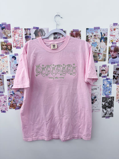 Skz-mas Lights Embroidered Crewneck Sweatshirt and Tshirt