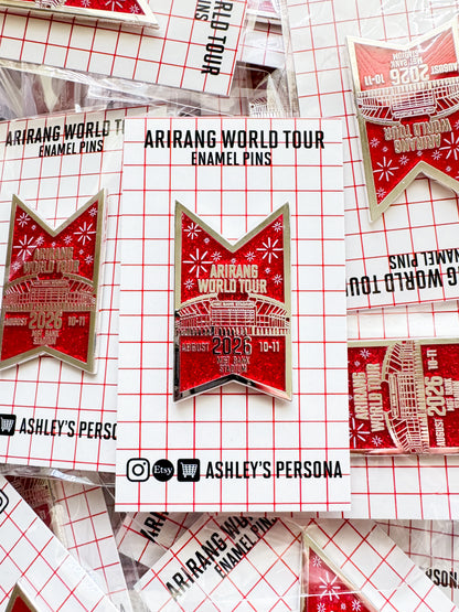 World Tour 2026 Enamel Pins