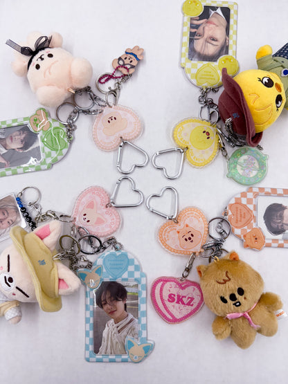 Skz Memes Acrylic Keychain Holders (KEYCHAIN ONLY NO PLUSHIES)