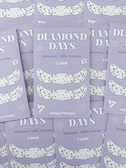 Diamond Days Temporary Tattoo Freckles