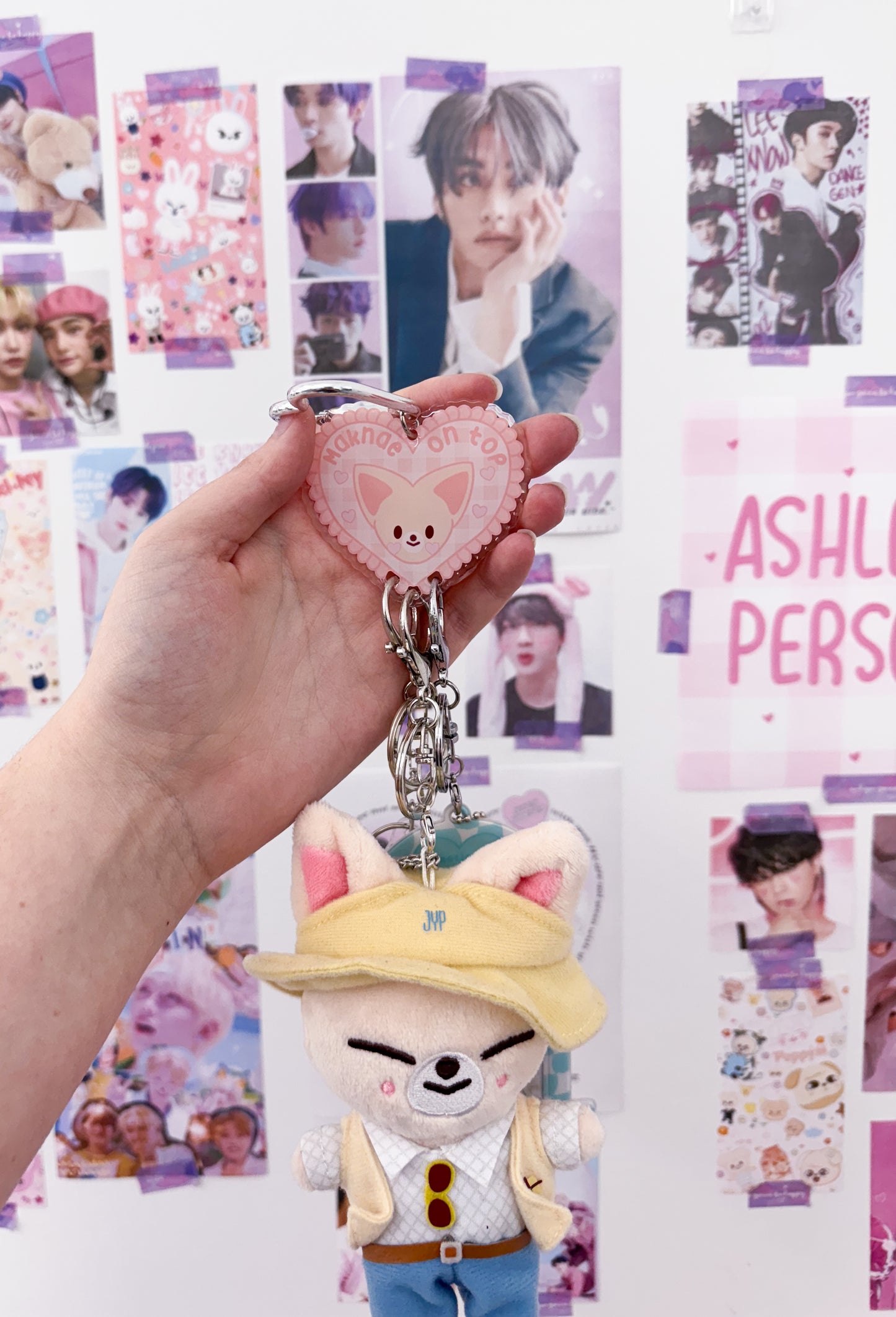Skz Memes Acrylic Keychain Holders (KEYCHAIN ONLY NO PLUSHIES)