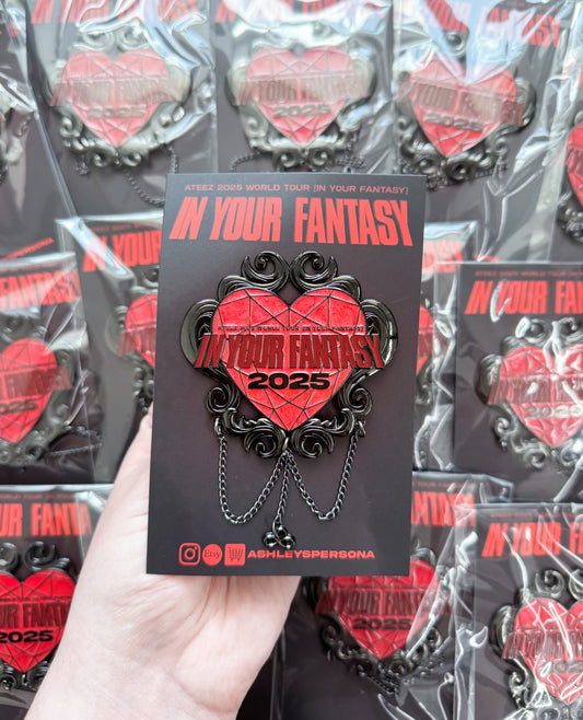 In Your Fantasy Tour Enamel Pin