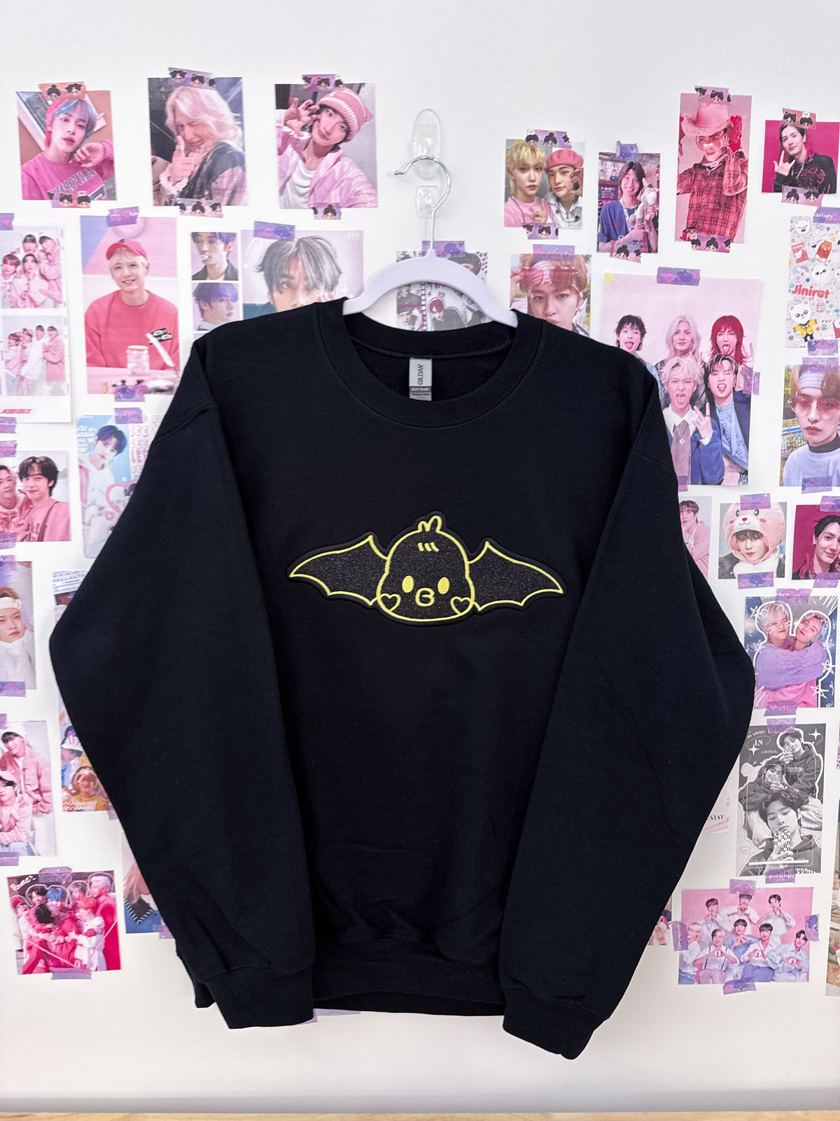 Bat-Teez Embroidered Crewneck Sweatshirt