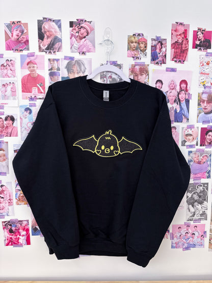 Bat-Teez Embroidered Crewneck Sweatshirt