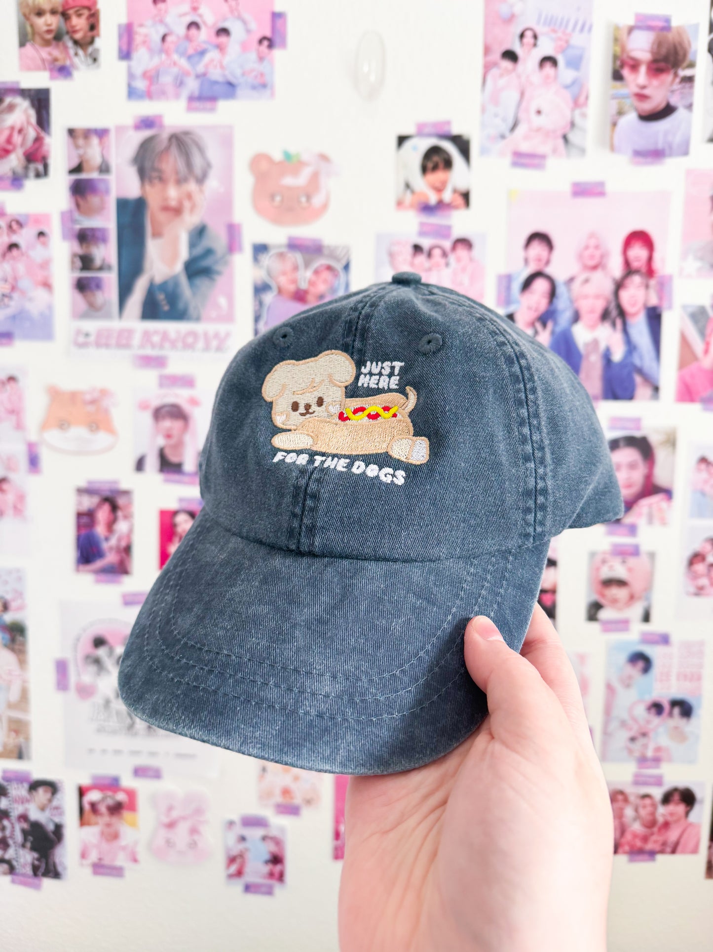 Puppy Hot Dog Embroidered Hat