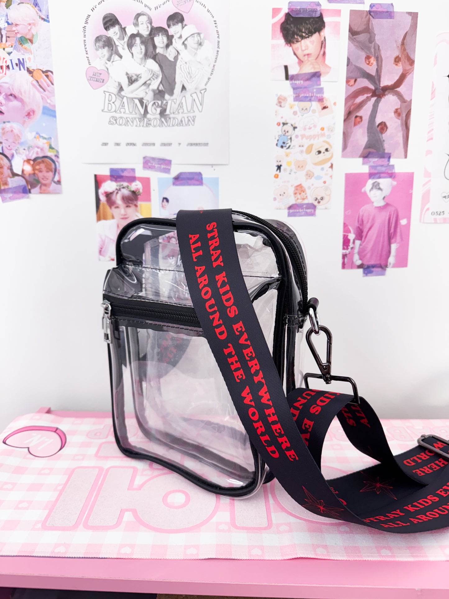 PREORDER READ DESCRIPTION* SKZ Stadium Tour Crossbody STRAP ONLY