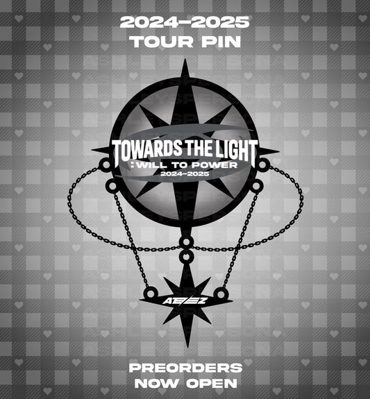PREORDER READ DESCRIPTION* Follow the Light Tour Enamel Pin