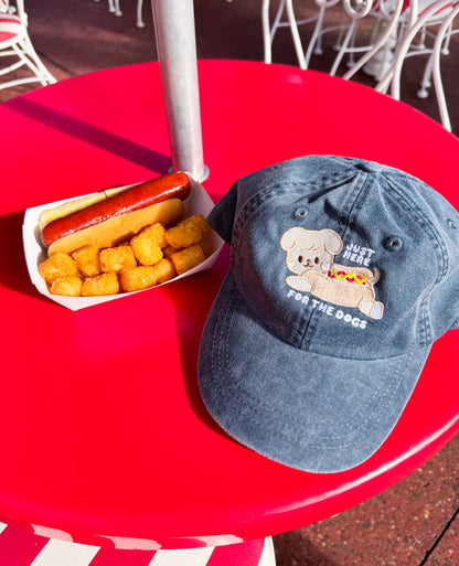 Puppy Hot Dog Embroidered Hat