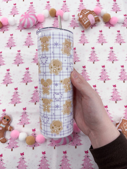 Ginger-XH Metal Tumbler With Straw