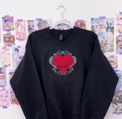 In Your Fantasy Embroidered Crewneck Sweatshirt