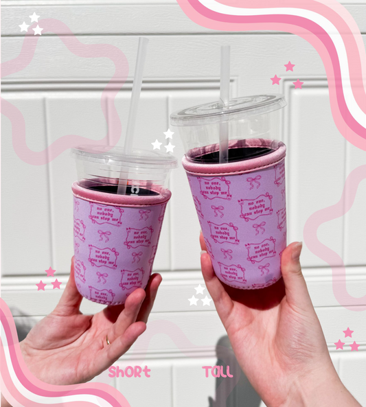 No one, Nobody Can Stop Me Drink Sleeve