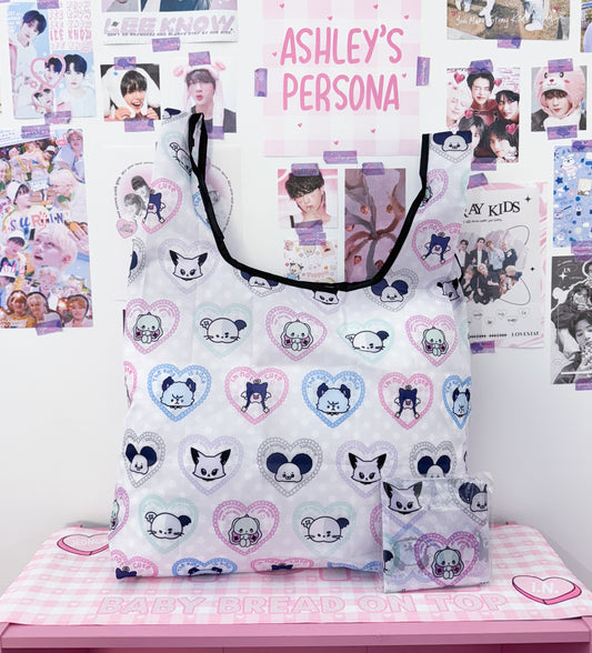 XH memes reusable foldable tote