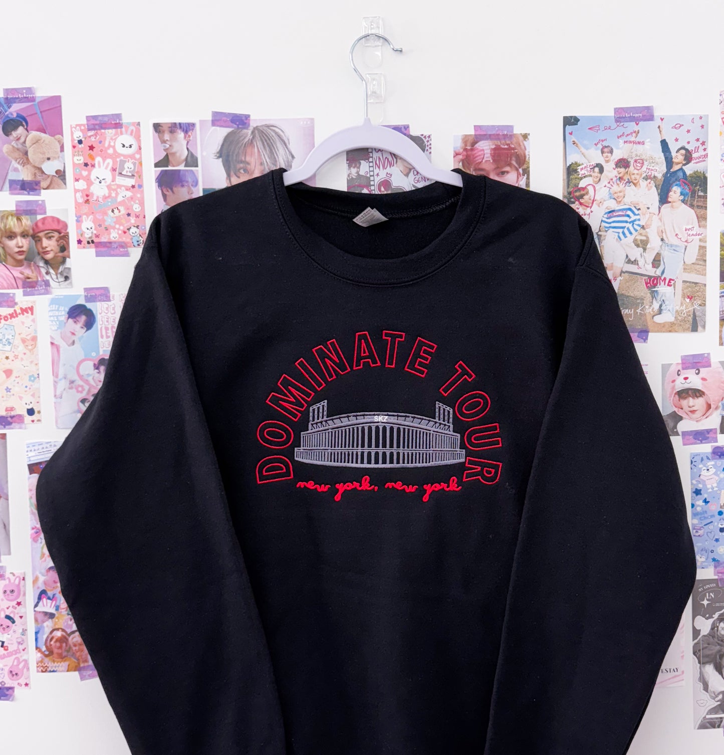 Dominate Stadium Embroidered Crewneck Sweatshirt