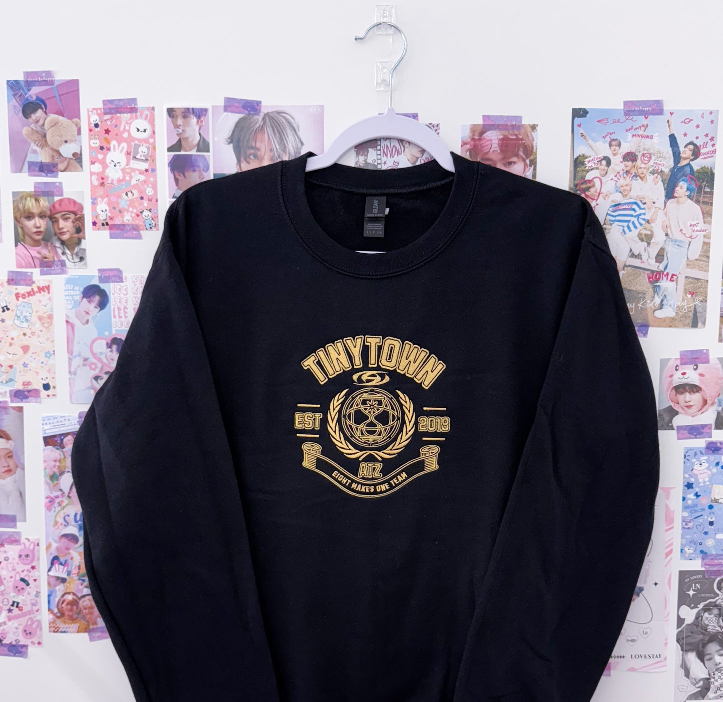 Tinytown Embroidered Crewneck Sweatshirt