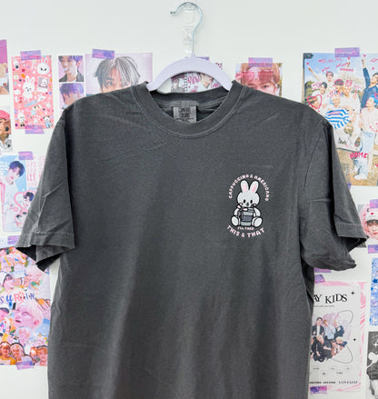 This/That Embroidered Crewneck Sweatshirt and Tshirt