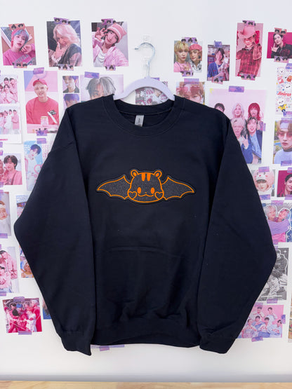 Bat-Teez Embroidered Crewneck Sweatshirt