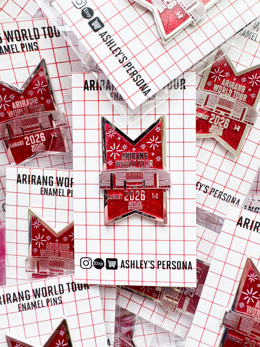 World Tour 2026 Enamel Pins