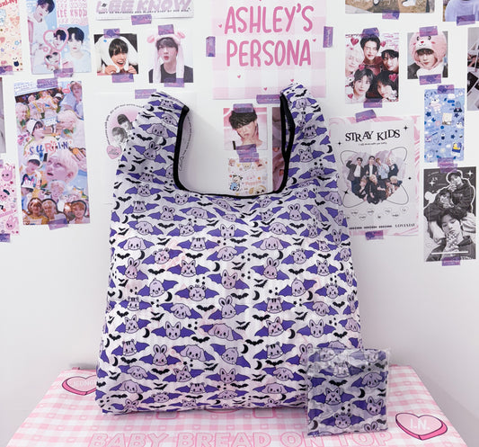 Trick or Teez reusable foldable tote