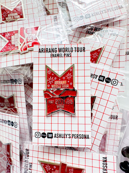 World Tour 2026 Enamel Pins
