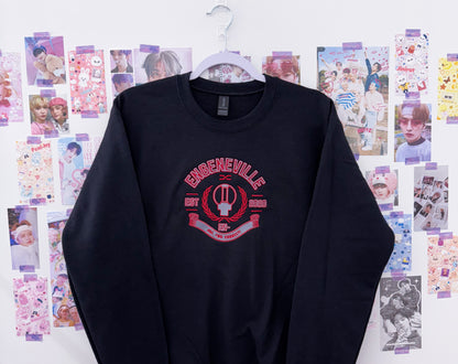 Engeneville Embroidered Crewneck Sweatshirt