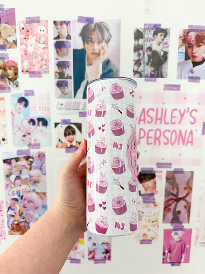 Pipi's Bakery Metal Tumbler With Straw (Copy)